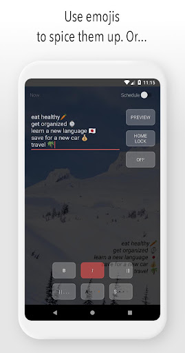 Wallminders - Reminders on You Screen 3