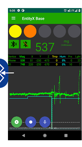 EntityX Remote Sensor Screen 3