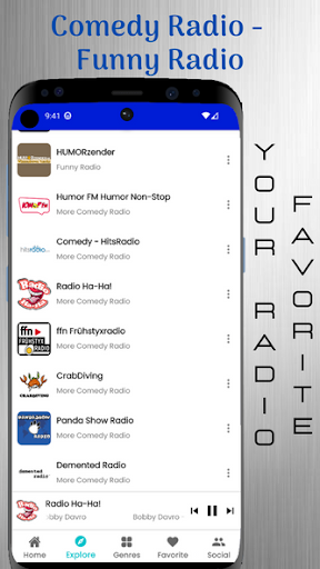 Comedy Radio - Funny Radio Screen 2