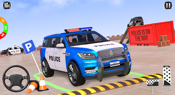 Police Car Parking Simulator v1.0 APK + Mod (Remove ads / Unlocked) for Android 5