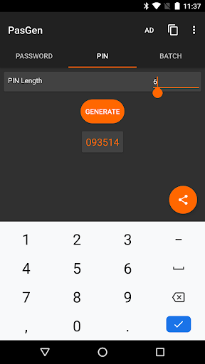 PasGen - Strong Password Maker Screen 3