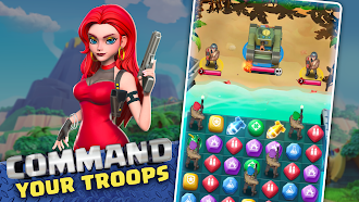 Game screenshot Puzzle Commander: Match 3 RPG apk download