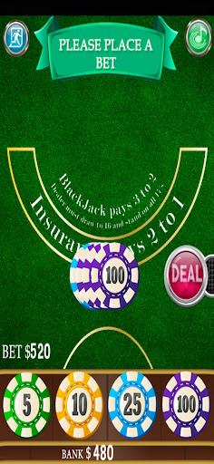 Blackjack Screen 3