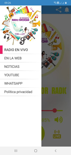Radio Fantasma Online Screen 2