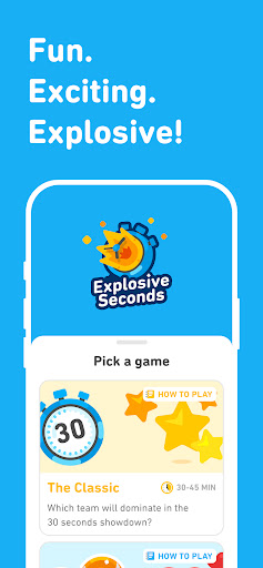 Android application Explosive Seconds - Word Game screenshort