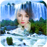 Waterfall Multi Collages Photo Frame - HD Background icon