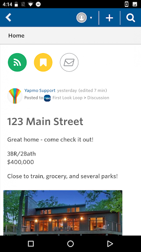 Haring Realty First Look Screen 3