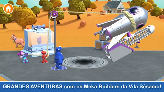 Vila Sésamo Meka Builders