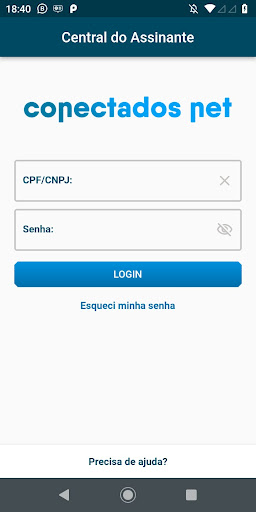 Android application Conectados Net screenshort