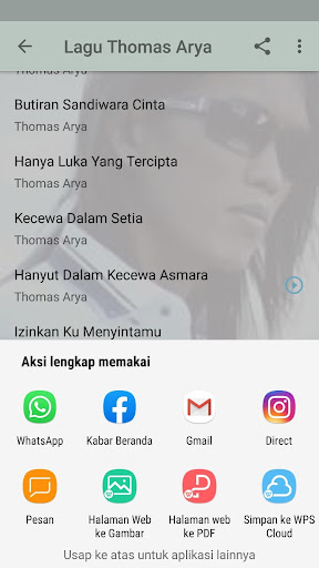 Lagu Thomas Arya Offline