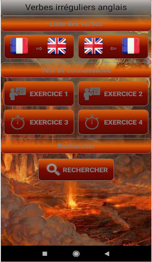 verbes irréguliers anglais Screen 2