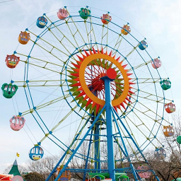 「Theme Park Fun Swings Ride」圖示圖片