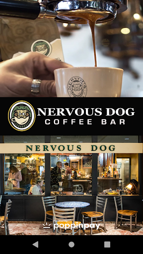 Android application Nervous Dog Coffee screenshort