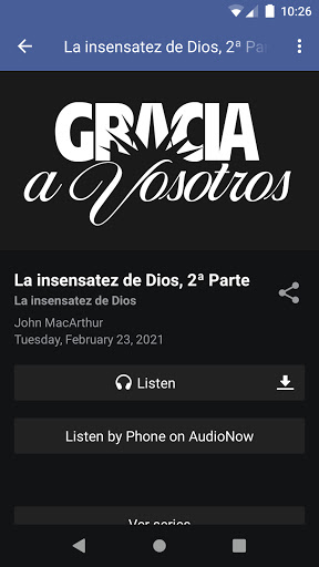 Gracia a Vosotros Screen 3