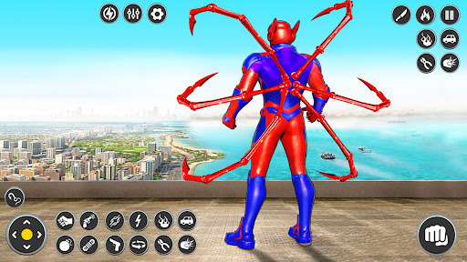 Spider Rope Hero Man Games screenshot 8