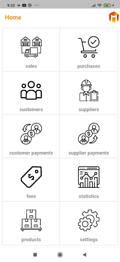 Android application inventory management pro screenshort