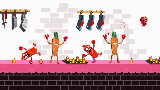 Android application Funny carrot Run screenshort