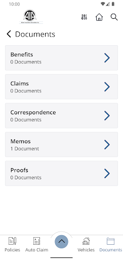 Allen Insurance AIA Online Screen 3