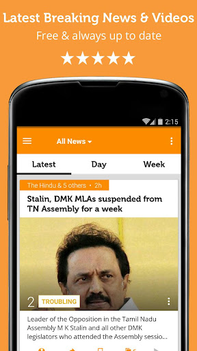 Android application India News & Politics screenshort