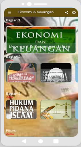 Ekonomi & Keuangan Islam Screen 2