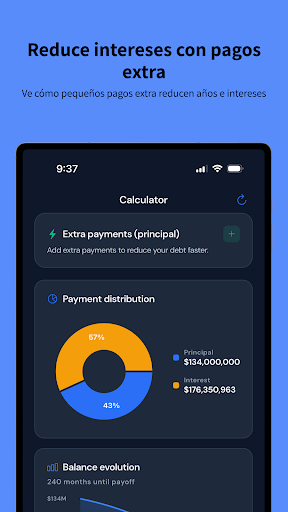 Captura de pantalla de Calculadora de Préstamos