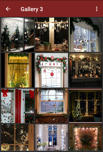 Christmas Window Screen 2