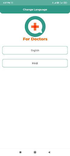 Android application Ask Doctor for Doctors screenshort