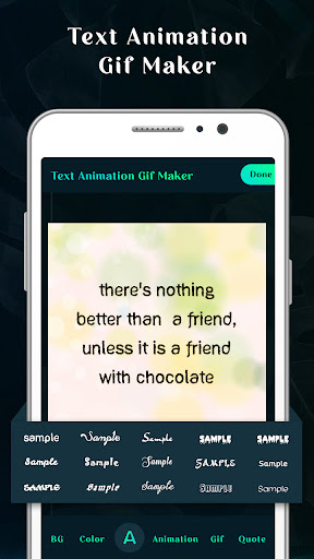 Text Animation Maker on Video Screen 2