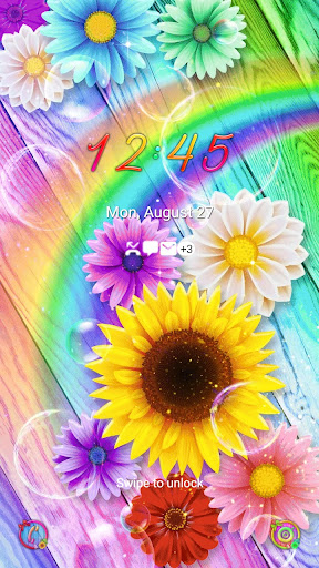 Summer Flowers - Wallpaper Screen 2