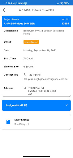 NEO: Supervisor Screen 2