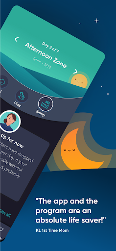 SleepWellBaby: Support & Tips Screen 2
