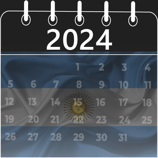 argentina calendar 2024 logo
