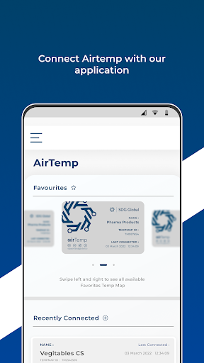 Android application AirTemp by SDG Global screenshort