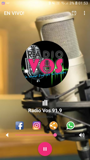 Radio Vos Screen 2