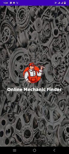 Android application Online Mechanic Finder screenshort