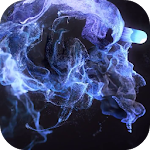 Cover Image of ดาวน์โหลด Colorful particles Video LWP  APK