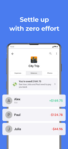Screenshot of tricount: Split & Settle Bills