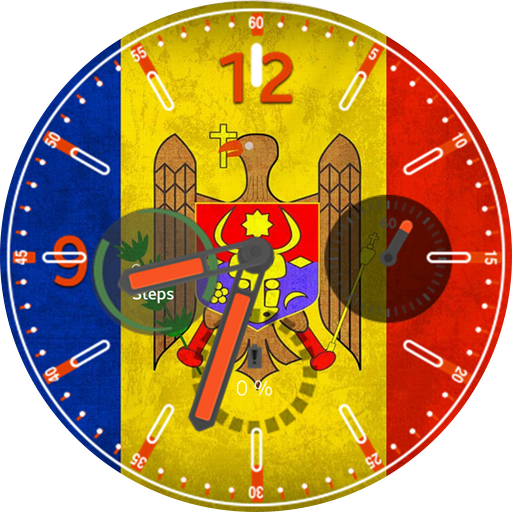 Moldova Flag Watchface logo