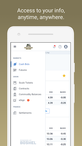 Android application Bearskin Grain screenshort