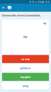 Filipino-English Dictionary Screenshot