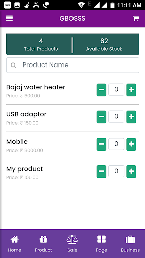 Gbosss Business Screen 3