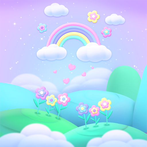 Pastel Spring Flower-Wallpaper logo