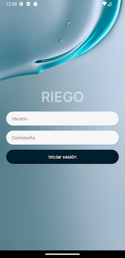 Android application Riego screenshort