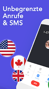 TalkU: Anruf + SMS-Nachricht