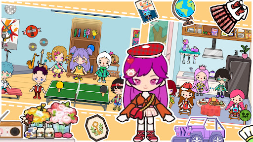 Android application Mica Town：Magic School screenshort