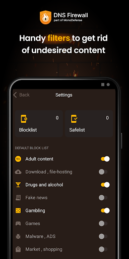 DNS Firewall by KeepSolid Screen 3