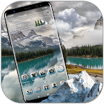 Cover Image of Download Mountain River Launcher Theme  APK