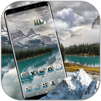 Mountain River Launcher Theme