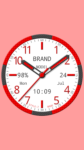 Android application Brand Analog Clock-7 screenshort