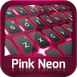 Keyboard Pink Neon icon